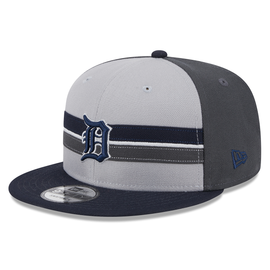 Detroit Tigers New Era 2025 Batting Practice 9FIFTY Snapback Hat - Gray