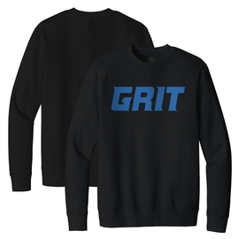 GRIT MI Culture Pullover Sweatshirt - Black