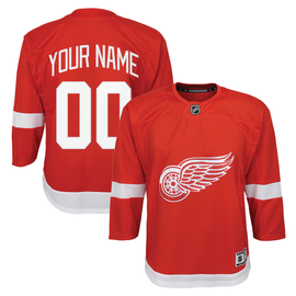 Detroit Red Wings Infant Home Premier Custom Jersey - Red