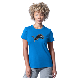 Detroit Lions G-III 4Her Women's Alternate Cheer Dance T-Shirt - Blue