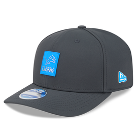 Detroit Lions New Era 2025 Sideline Cold Weather 9SEVENTY Stretch Snap Hat - Charcoal