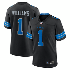 Jameson Williams Detroit Lions Nike Alternate Game Jersey - Black