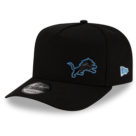 Detroit Lions New Era A-Frame Flawless 9FIFTY Snapback Hat - Black