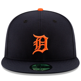 Shoe Palace Exclusive Winter Wonderland Detroit Tigers 59Fifty Mens Fitted  Hat (Beige/Blue)