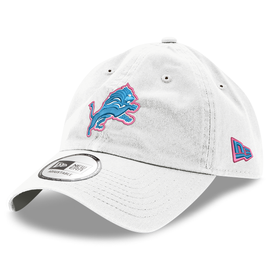 Detroit Lions New Era Women's Casual Classic Adjustable Hat - White