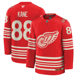 Patrick Kane Detroit Red Wings Fanatics Centennial Premium Replica Jersey - Red