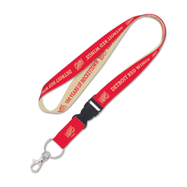 Detroit Red Wings WinCraft Centennial Lanyard