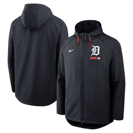Detroit Tigers Nike 2026 Authentic Collection Full-Zip Jacket - Navy