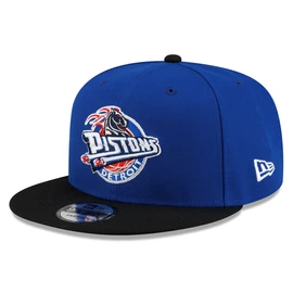 Detroit Pistons New Era Throwback 2Tone 9FIFTY Snapback Hat - Royal/Black