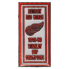 Detroit Red Wings Aminco 1949-50 Stanley Cup Banner Collector Pin