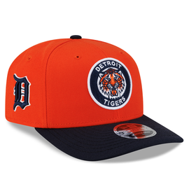 Detroit Tigers New Era Alternate 2Tone 9SEVENTY Stretch-Snap Hat - Orange/Navy
