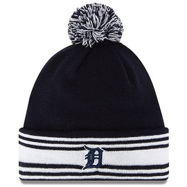 New Era Detroit Tigers Navy Authentic Collection Sport Cuffed Knit Hat