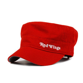 New Era Detroit Red Wings Women's Red Team Military Hat New Era Detroit Red Wings Women's Red Team Military Hat