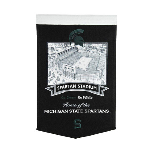 Winning Streak Michigan State Spartans Stadium Banner