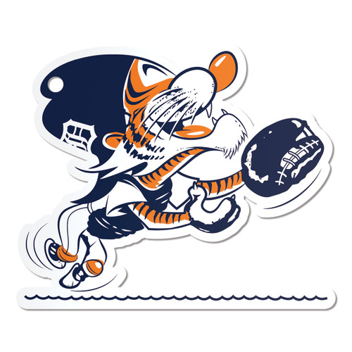 Authentic Street Signs Detroit Tigers Catcher Kitty Steel Magnet