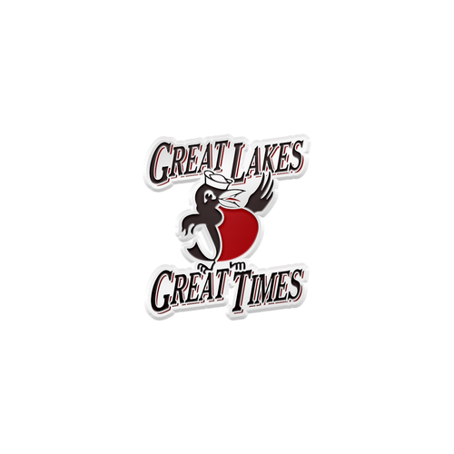 MI Culture Great Lakes Great Times Robin Lapel Pin