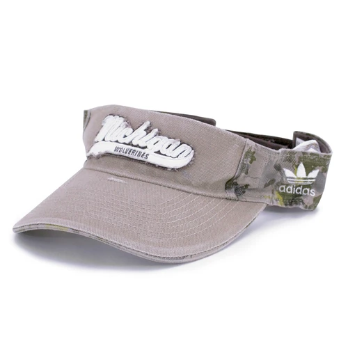 Adidas Michigan Wolverines Women's Camo Adjustable Visor