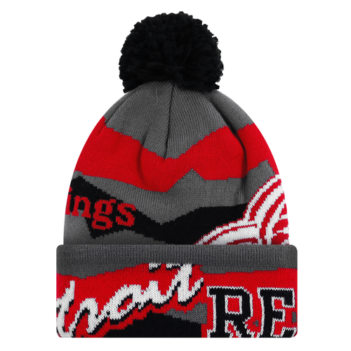 Reebok Detroit Red Wings Youth Red Vintage Cuffed Knit Hat