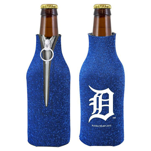 Kolder Detroit Tigers Navy Glitter 12oz. Bottle Cooler