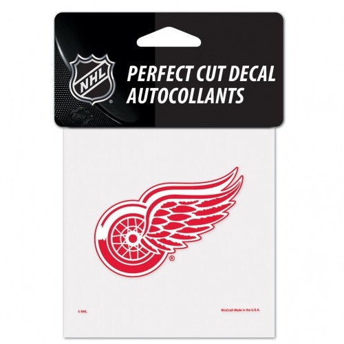 Detroit Red Wings WinCraft 4" x 4" Perfect Cut Decal