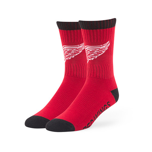 47 Brand Detroit Red Wings Rescue Red Bolt Sport Socks