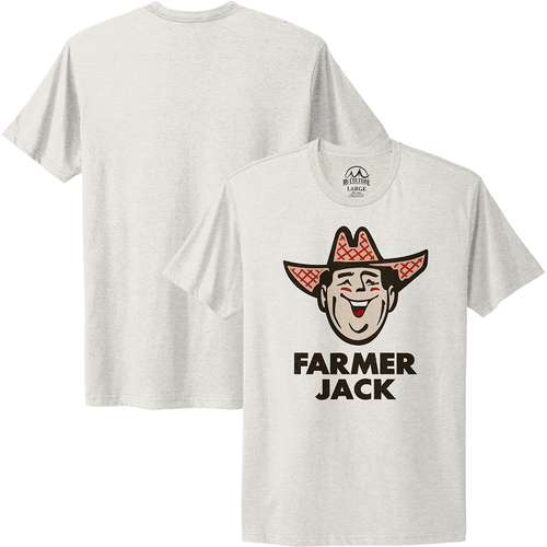 Farmer Jack MI Culture T-Shirt - Oatmeal