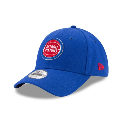 New Era Detroit Pistons Kid's Blue 9Forty Jr. The League Adjustable Hat