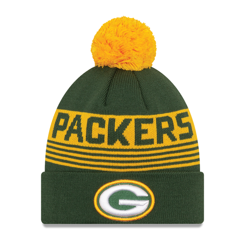 New Era Green Bay Packers Green Knitproof C3 Knit Hat