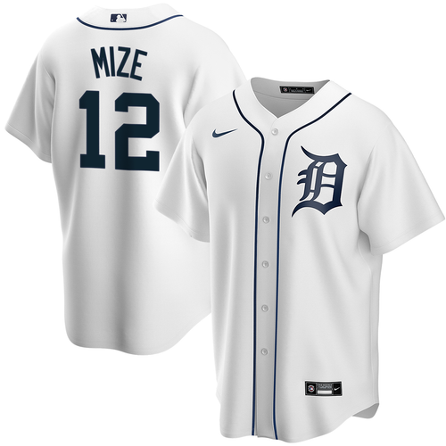 Casey Mize Detroit Tigers Nike Home Replica Jersey - White