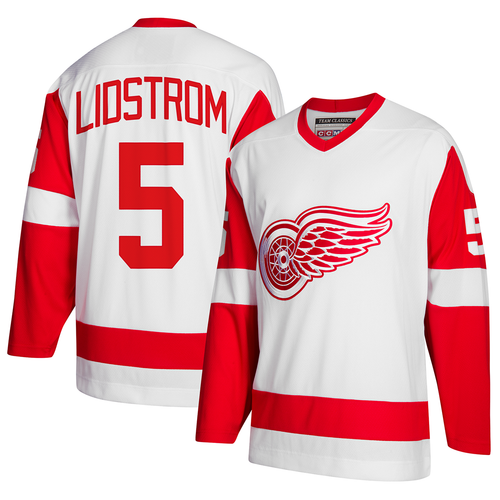 Nicklas Lidstrom Detroit Red Wings CCM Alumni Premier Jersey - White
