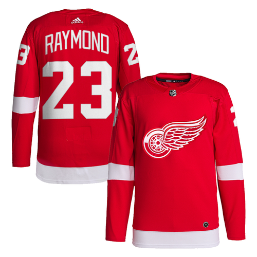 Adidas Detroit Red Wings Red Lucas Raymond Authentic Pro Jersey