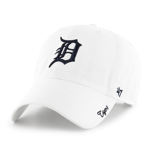 Detroit Tigers '47 Women's Miata Clean Up Adjustable Hat - White