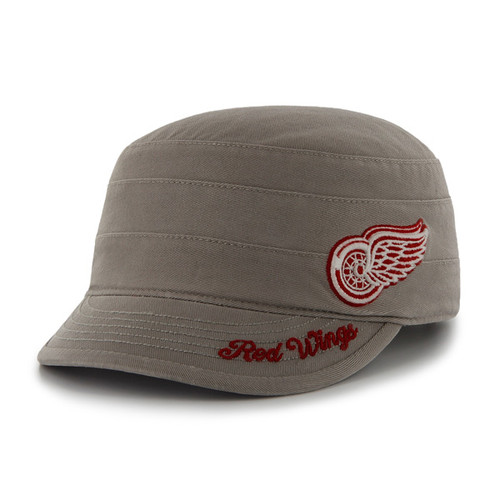 47 Brand Detroit Red Wings Women’s Gray Galaxie Military Adjustable Hat