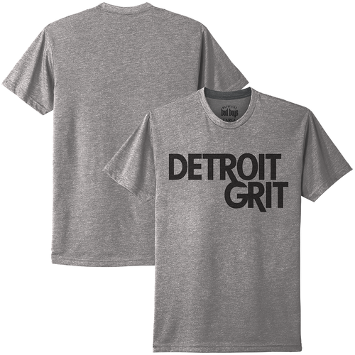 Detroit Grit MI Culture T-Shirt - Gray