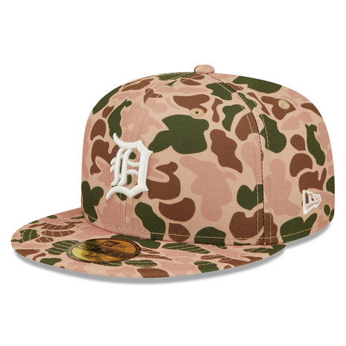 Detroit Tigers New Era 59Fifty Fitted Hat - Duck Camo