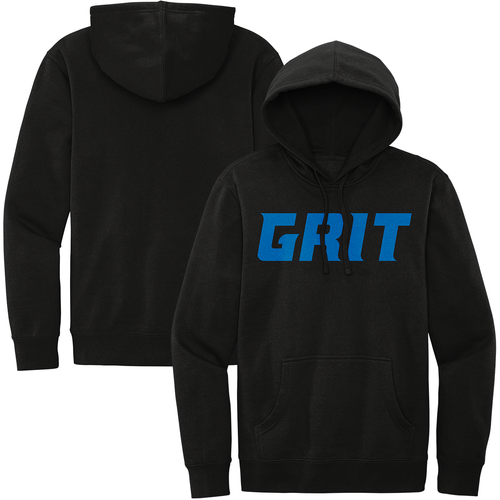 GRIT MI Culture Pullover Hoodie - Black