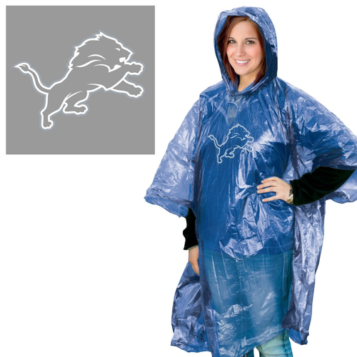 Detroit Lions WinCraft Rain Poncho