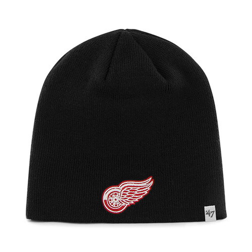 47 Brand Detroit Red Wings Black Basic Beanie