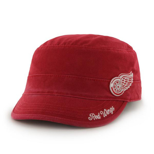 Detroit Red Wings '47 Women’s Avery Adjustable Military Hat - Red
