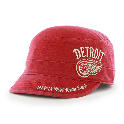 Detroit Red Wings '47 Women’s 2014 Winter Classic Avery Adjustable Military Hat - Red