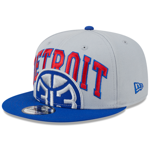 Detroit Pistons New Era 2023-24 Tip Off 9Fifty Snapback Hat - Gray