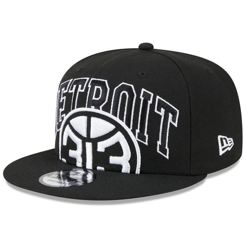 Detroit Pistons New Era 2023-24 Tip Off 9Fifty Snapback Hat - Black