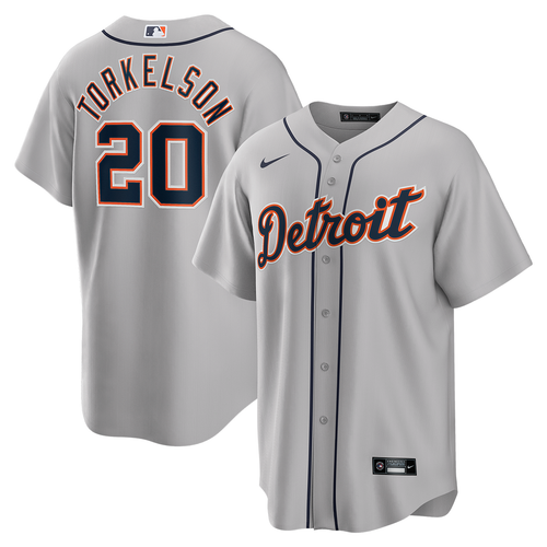 Spencer Torkelson Detroit Tigers Nike Road Replica Jersey - Gray