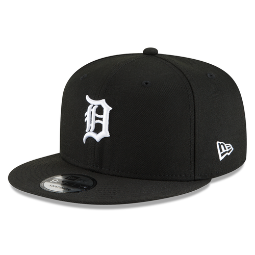 Detroit Tigers New Era Basic 9Fifty Snapback Hat - Black