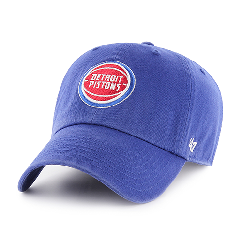 Detroit Pistons '47 Clean Up Adjustable Hat - Royal