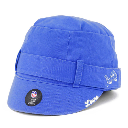 47 Brand Detroit Lions Women's Blue Collette Cadet Fitted Hat
