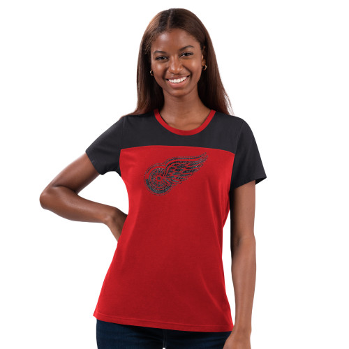 Detroit Red Wings G-III 4Her Women's Cheer T-Shirt - Red