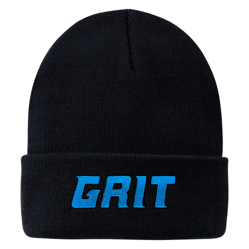 GRIT Cuffed Knit Hat - Black