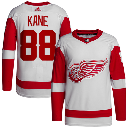 Patrick Kane Detroit Red Wings Adidas Road Authentic Pro Jersey - White