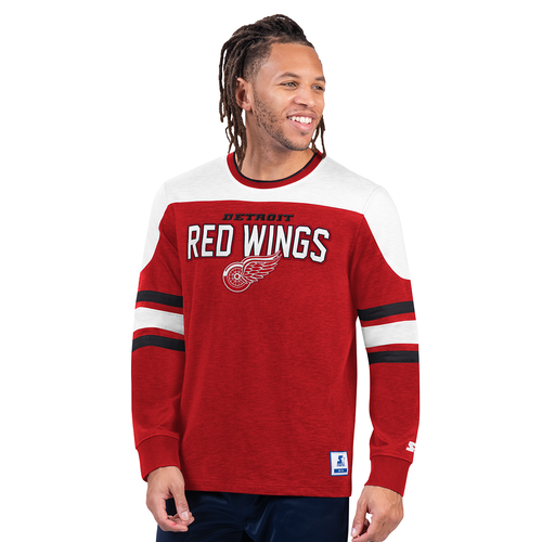 Detroit Red Wings Starter Stadium Long Sleeve T-Shirt - Red